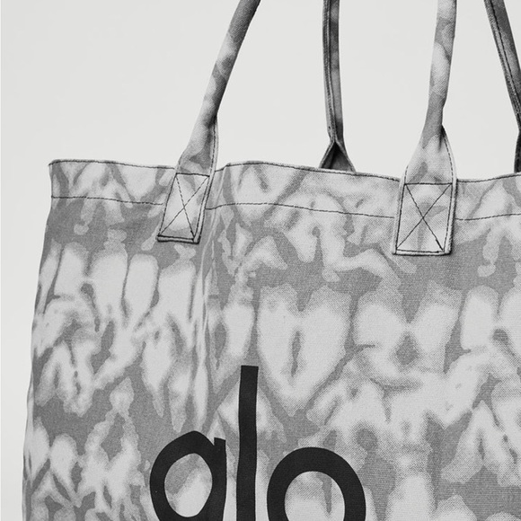 ALO YOGA - TIEDYE GREY SHOPPER TOTE - Picture 3 of 6